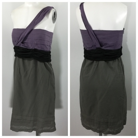 Fashion Conscious People One Shoulder Dress Size L - Picture 2 of 8